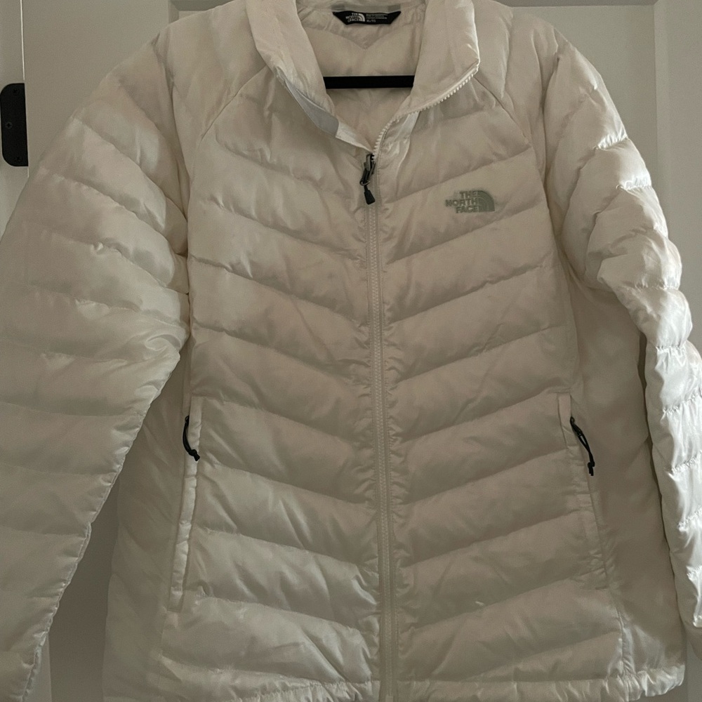 The North Face Women's White Puffer Jacket